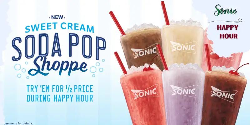 Sonic Happy Hour