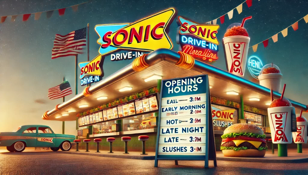 Sonic Menu Hours 