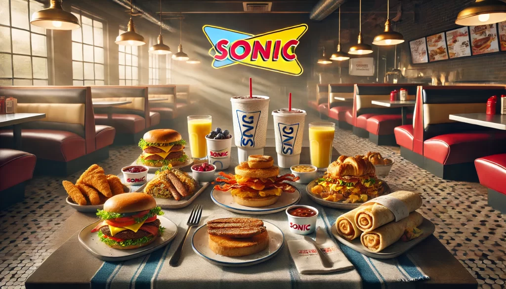 Sonic Breakfast Menu and Prices