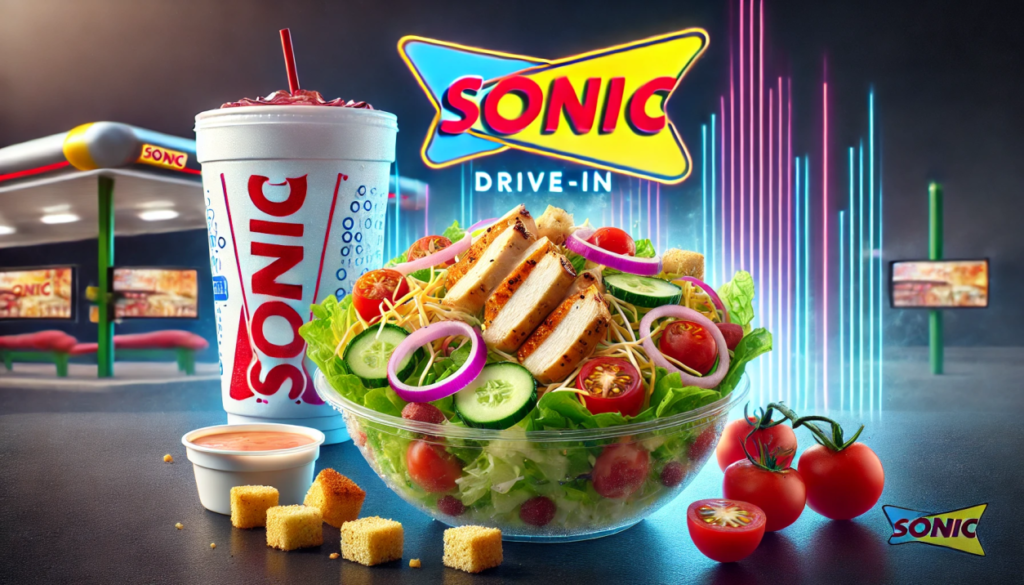 Sonic Salad Menu